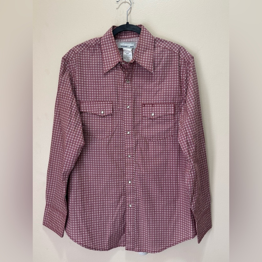 Wrangler Wrancher Pearl Snap Shirt